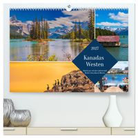 Kanadas Westen - Abenteuer mit dem Wohnmobil - British Columbia & Alberta (hochwertiger Premium Wandkalender 2027 DIN A2 quer), Kunstdruck in Hochglanz