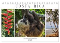 Costa Rica - unterwegs mit Julia Hahn (Tischkalender 2027 DIN A5 quer), CALVENDO Monatskalender
