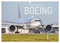 Flugzeuge von Boeing (Wandkalender 2027 DIN A3 quer), CALVENDO Monatskalender
