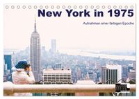 New York in 1975 (Tischkalender 2027 DIN A5 quer), CALVENDO Monatskalender