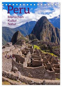 Peru - Kultur - Menschen - Natur (Tischkalender 2027 DIN A5 hoch), CALVENDO Monatskalender
