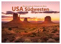 USA Südwesten - Atemberaubende Hotspots der Natur (Tischkalender 2027 DIN A5 quer), CALVENDO Monatskalender