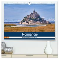 Traumreisen Normandie (hochwertiger Premium Wandkalender 2027 DIN A2 quer), Kunstdruck in Hochglanz