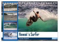Hawaii´s Surfer (Tischkalender 2027 DIN A5 quer), CALVENDO Monatskalender