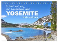Erlebe mit mir die Landschaft des Yosemite Nationalpark (Tischkalender 2027 DIN A5 quer), CALVENDO Monatskalender