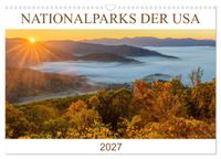 Nationalparks der USA (Wandkalender 2027 DIN A3 quer), CALVENDO Monatskalender
