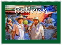 Bolivien - Marktimpressionen (Wandkalender 2027 DIN A2 quer), CALVENDO Monatskalender