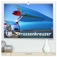US-Strassenkreuzer (hochwertiger Premium Wandkalender 2027 DIN A2 quer), Kunstdruck in Hochglanz