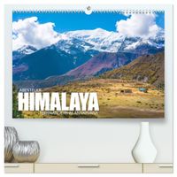 Abenteuer Himalaya - Fernwandern im Annapurna (hochwertiger Premium Wandkalender 2027 DIN A2 quer), Kunstdruck in Hochglanz