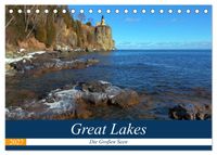Great Lakes - Die großen Seen (Tischkalender 2027 DIN A5 quer), CALVENDO Monatskalender