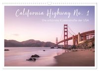 California Highway No. 1 - Die schönste Küstenstraße der USA (Wandkalender 2027 DIN A3 quer), CALVENDO Monatskalender