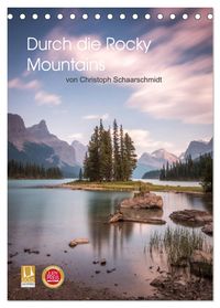 Die kanadischen Rockies (Tischkalender 2027 DIN A5 hoch), CALVENDO Monatskalender