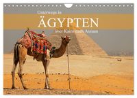 Unterwegs in Ägypten - über Kairo nach Assuan (Wandkalender 2027 DIN A4 quer), CALVENDO Monatskalender