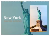 New York - einmal anders (Wandkalender 2027 DIN A2 quer), CALVENDO Monatskalender