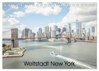 Weltstadt New York (Tischkalender 2027 DIN A5 quer), CALVENDO Monatskalender