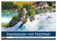 Impressionen vom Hochrhein (Wandkalender 2027 DIN A2 quer), CALVENDO Monatskalender