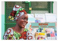 Benin Märkte Farben Voodoo (Wandkalender 2027 DIN A2 quer), CALVENDO Monatskalender