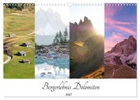 Bergerlebnis Dolomiten (Wandkalender 2027 DIN A3 quer), CALVENDO Monatskalender