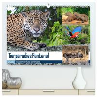 Tierparadies Pantanal (hochwertiger Premium Wandkalender 2027 DIN A2 quer), Kunstdruck in Hochglanz