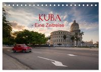 KUBA - Eine Zeitreise (Tischkalender 2027 DIN A5 quer), CALVENDO Monatskalender