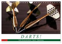 Darts. Konzentration - Sport - Spannung (Wandkalender 2027 DIN A4 quer), CALVENDO Monatskalender