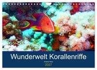 Wunderwelt Korallenriffe (Wandkalender 2027 DIN A4 quer), CALVENDO Monatskalender