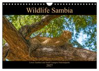 Wildlife Sambia (Wandkalender 2027 DIN A4 quer), CALVENDO Monatskalender