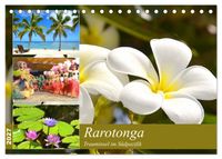 Rarotonga - Trauminsel im Südpazifik. (Tischkalender 2027 DIN A5 quer), CALVENDO Monatskalender