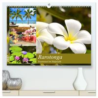 Rarotonga - Trauminsel im Südpazifik. (hochwertiger Premium Wandkalender 2027 DIN A2 quer), Kunstdruck in Hochglanz