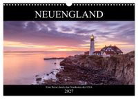 NEUENGLAND - Eine Reise durch den Nordosten der USA (Wandkalender 2027 DIN A3 quer), CALVENDO Monatskalender