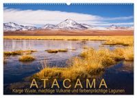 Atacama: Karge Wüste, mächtige Vulkane und farbenprächtige Lagunen (Wandkalender 2027 DIN A2 quer), CALVENDO Monatskalender