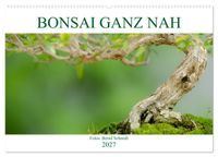 Bonsai ganz nah (Wandkalender 2027 DIN A2 quer), CALVENDO Monatskalender
