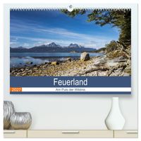 Feuerland - Am Puls der Wildnis (hochwertiger Premium Wandkalender 2027 DIN A2 quer), Kunstdruck in Hochglanz