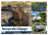 Naturparadies Galapagos - UNESCO Weltkulturerbe (Wandkalender 2027 DIN A3 quer), CALVENDO Monatskalender