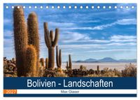 Bolivien - Einzigartige Landschaft (Tischkalender 2027 DIN A5 quer), CALVENDO Monatskalender