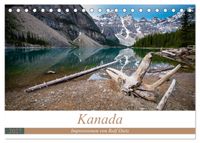 Kanada - Impressionen von Rolf Dietz (Tischkalender 2027 DIN A5 quer), CALVENDO Monatskalender