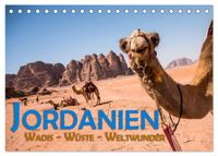 Jordanien - Wadis - Wüste - Weltwunder (Tischkalender 2027 DIN A5 quer), CALVENDO Monatskalender