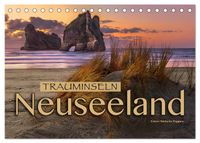 Trauminseln Neuseeland (Tischkalender 2027 DIN A5 quer), CALVENDO Monatskalender