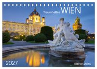 Traumhaftes Wien 2027 (Tischkalender 2027 DIN A5 quer), CALVENDO Monatskalender