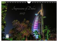 Impressions of Dubai 2027 (Wandkalender 2027 DIN A4 quer), CALVENDO Monatskalender