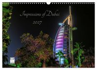 Impressions of Dubai 2027 (Wandkalender 2027 DIN A3 quer), CALVENDO Monatskalender