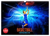 Basketball Fantasiewelten (Wandkalender 2027 DIN A3 quer), CALVENDO Monatskalender