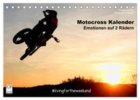 Motocross Kalender - Emotionen auf 2 Rädern (Tischkalender 2027 DIN A5 quer), CALVENDO Monatskalender