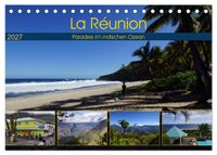 La Réunion - Paradies im indischen Ozean (Tischkalender 2027 DIN A5 quer), CALVENDO Monatskalender