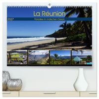 La Réunion - Paradies im indischen Ozean (hochwertiger Premium Wandkalender 2027 DIN A2 quer), Kunstdruck in Hochglanz