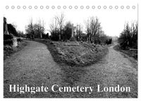 Highgate Cemetery London (Tischkalender 2027 DIN A5 quer), CALVENDO Monatskalender