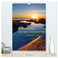 Weltnaturerbe Olympic National Park (hochwertiger Premium Wandkalender 2027 DIN A2 hoch), Kunstdruck in Hochglanz