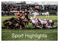 Sport Highlights (Wandkalender 2027 DIN A4 quer), CALVENDO Monatskalender