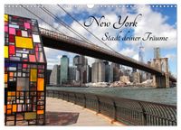 New York - Stadt deiner Träume (Wandkalender 2027 DIN A3 quer), CALVENDO Monatskalender
