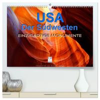 USA Der Südwesten - Einzigartige Monumente (hochwertiger Premium Wandkalender 2027 DIN A2 quer), Kunstdruck in Hochglanz